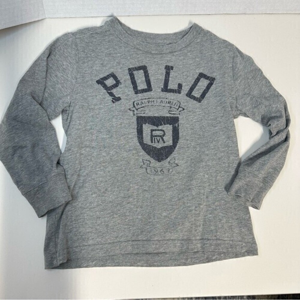 Polo Ralph Lauren Boy’s Bundle, Old Navy and Carters shirts, Size 4/5, Gray Blue - Picture 2 of 13